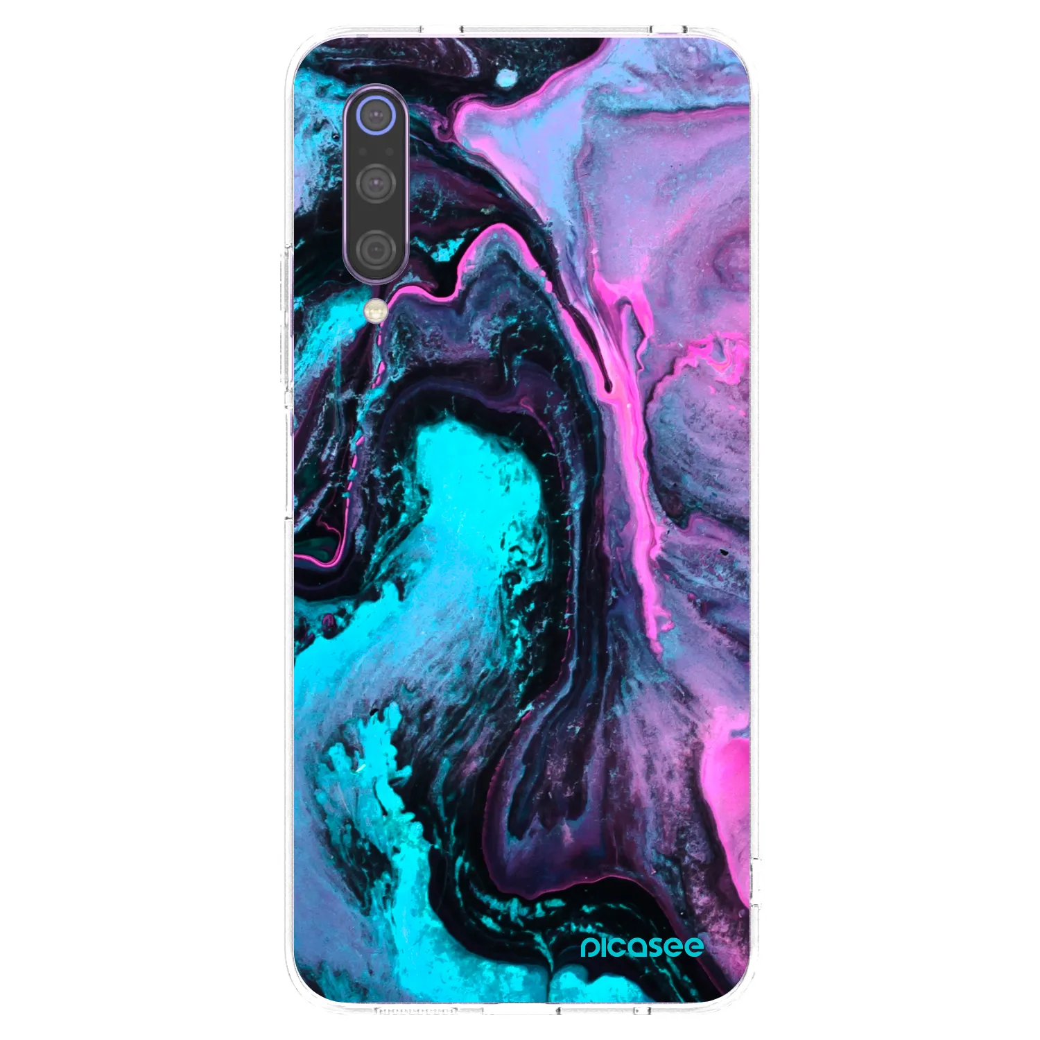 Picasee átlátszó szilikon tok az alábbi mobiltelefonokra Xiaomi Mi 9 - Lean 2