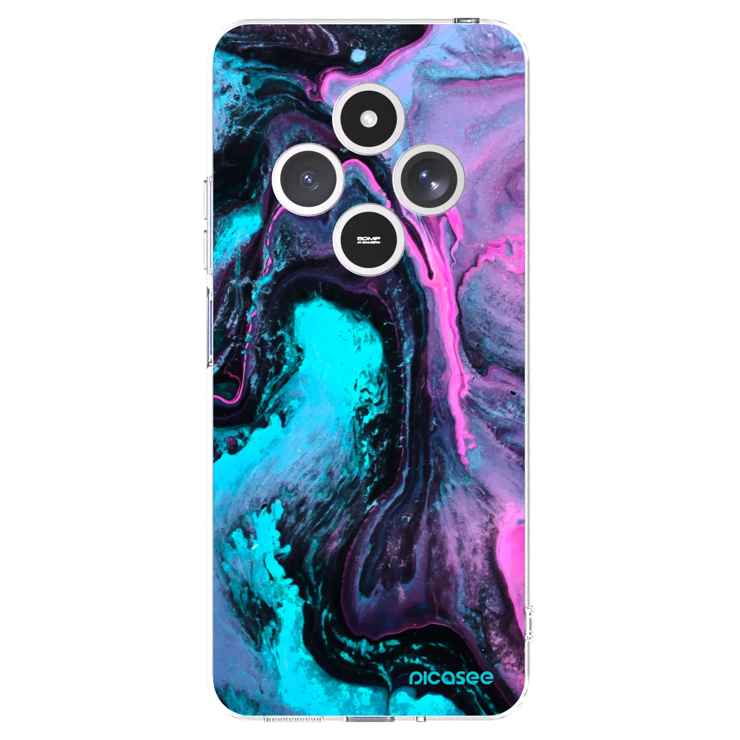 Picasee átlátszó szilikon tok az alábbi mobiltelefonokra Xiaomi Redmi 14C - Lean 2