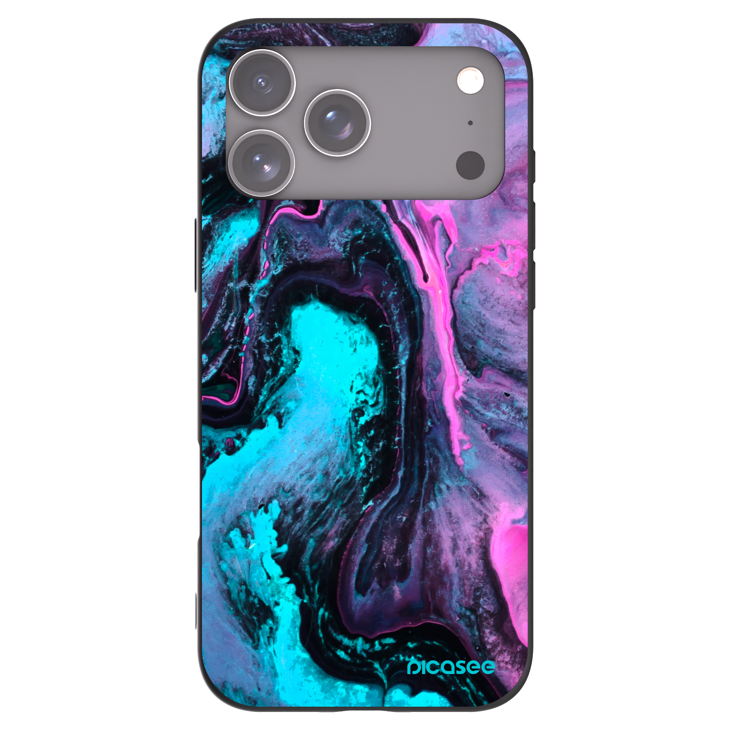 Picasee fekete szilikon tok az alábbi mobiltelefonokra Apple iPhone 17 Pro Max - Lean 2