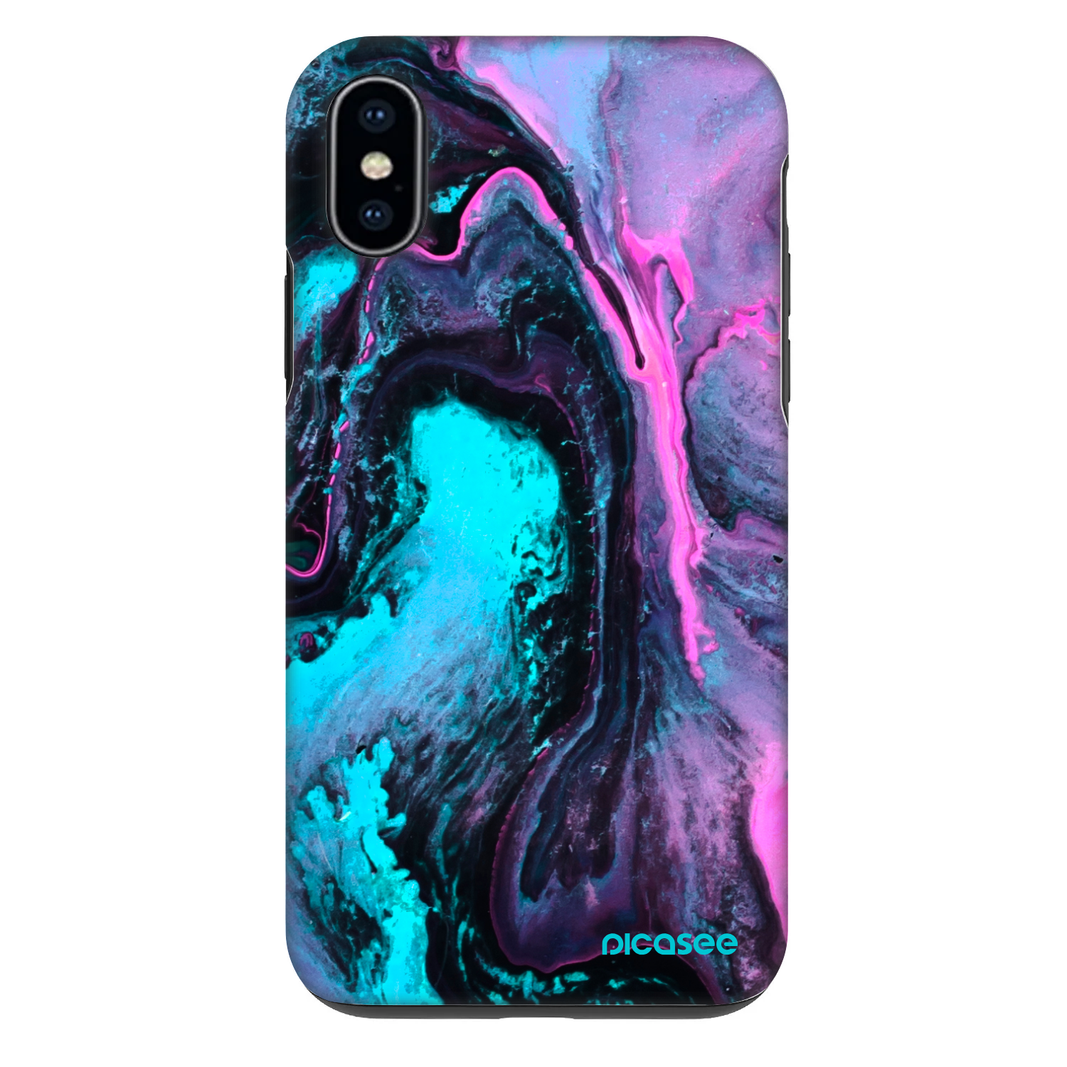 Picasee Fashion Case Apple iPhone X/XS - Lean 2