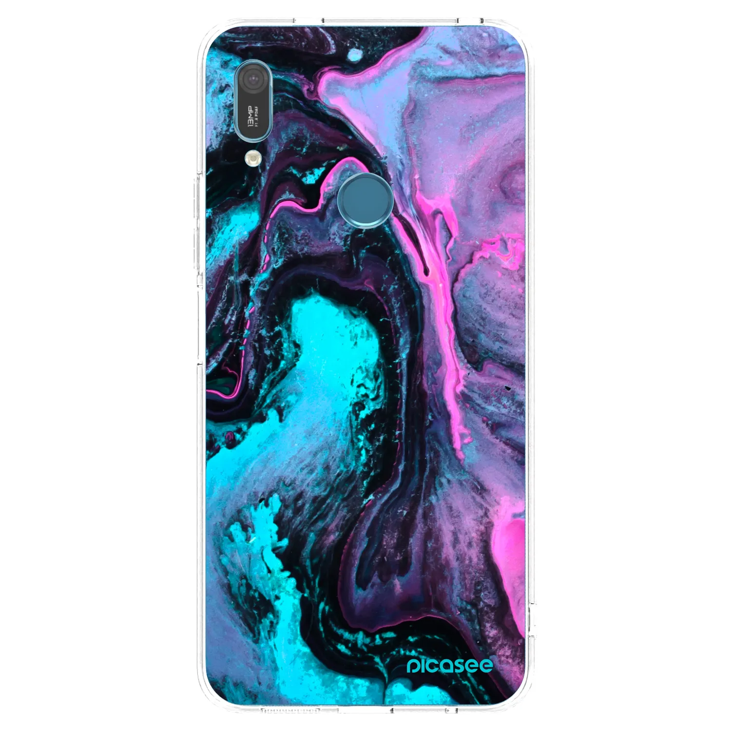 Picasee átlátszó szilikon tok az alábbi mobiltelefonokra Huawei Y6 2019 - Lean 2