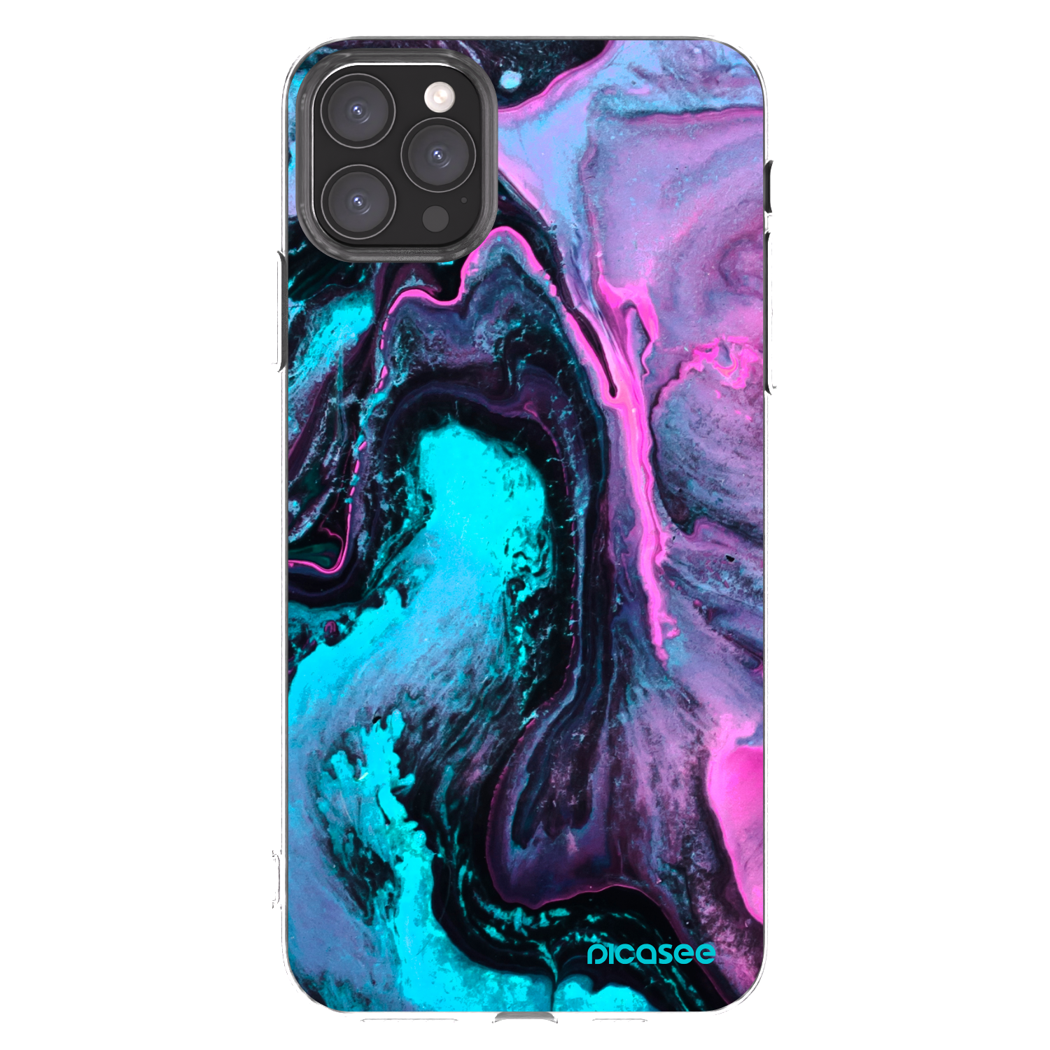 Picasee átlátszó szilikon tok az alábbi mobiltelefonokra Apple iPhone 11 Pro Max - Lean 2