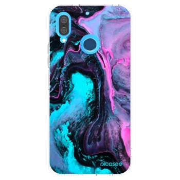 Picasee átlátszó szilikon tok az alábbi mobiltelefonokra Huawei P20 Lite - Lean 2