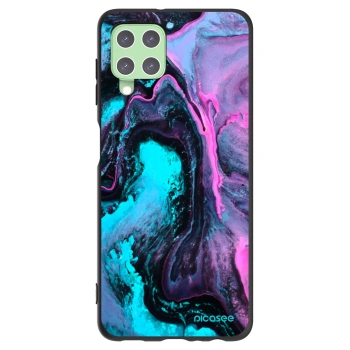 Picasee fekete szilikon tok az alábbi mobiltelefonokra Samsung Galaxy A22 A225F 4G - Lean 2