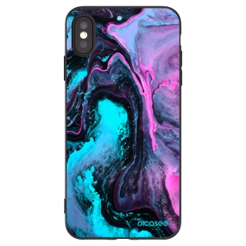 Picasee fekete szilikon tok az alábbi mobiltelefonokra Apple iPhone XS Max - Lean 2