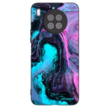 Picasee fekete szilikon tok az alábbi mobiltelefonokra Huawei Nova 8i - Lean 2