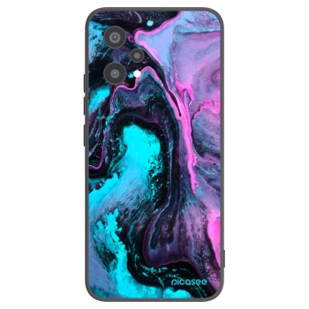 Picasee fekete szilikon tok az alábbi mobiltelefonokra Realme 9 Pro 5G - Lean 2
