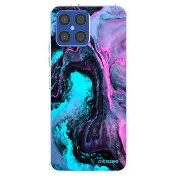 Picasee átlátszó szilikon tok az alábbi mobiltelefonokra Honor X8 4G - Lean 2