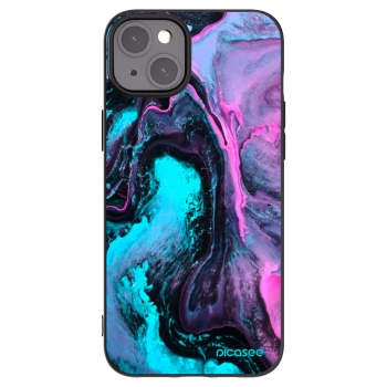 Picasee fekete szilikon tok az alábbi mobiltelefonokra Apple iPhone 15 Plus - Lean 2