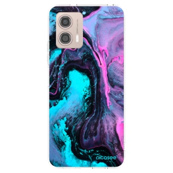 Picasee átlátszó szilikon tok az alábbi mobiltelefonokra Motorola Moto G53 5G - Lean 2