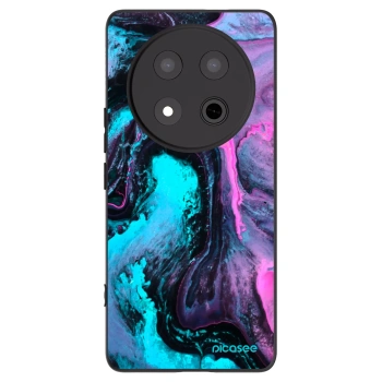 Picasee fekete szilikon tok az alábbi mobiltelefonokra Honor Magic7 Lite 5G - Lean 2