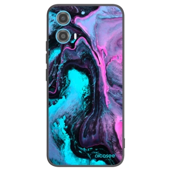Picasee fekete szilikon tok az alábbi mobiltelefonokra Motorola Moto G34 5G - Lean 2