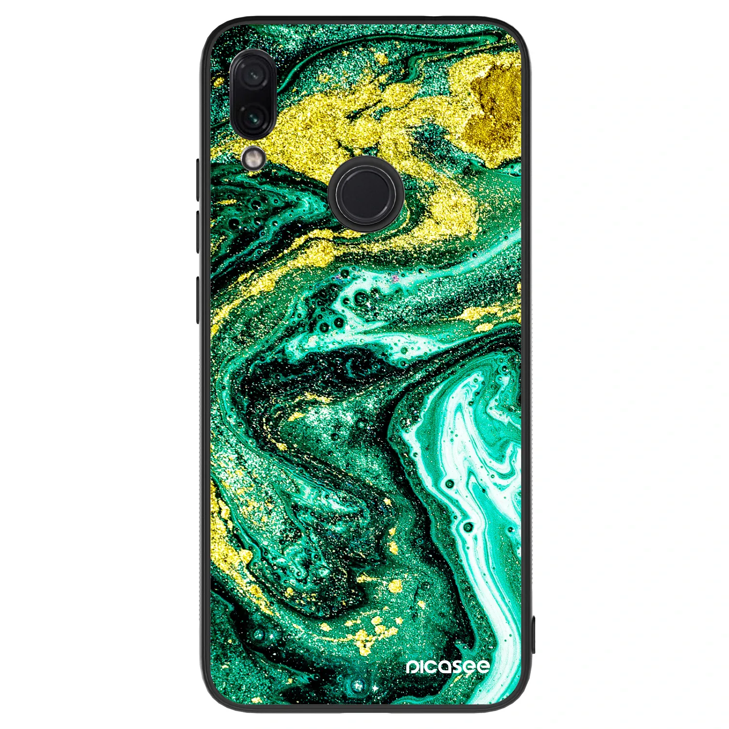 Picasee ULTIMATE CASE Xiaomi Redmi Note 7 - készülékre - Green Gold
