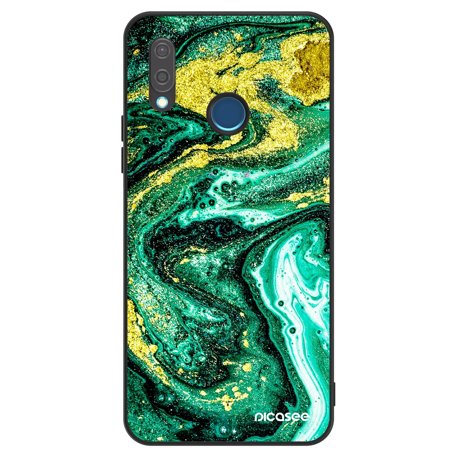Picasee ULTIMATE CASE Huawei P20 Lite - készülékre - Green Gold