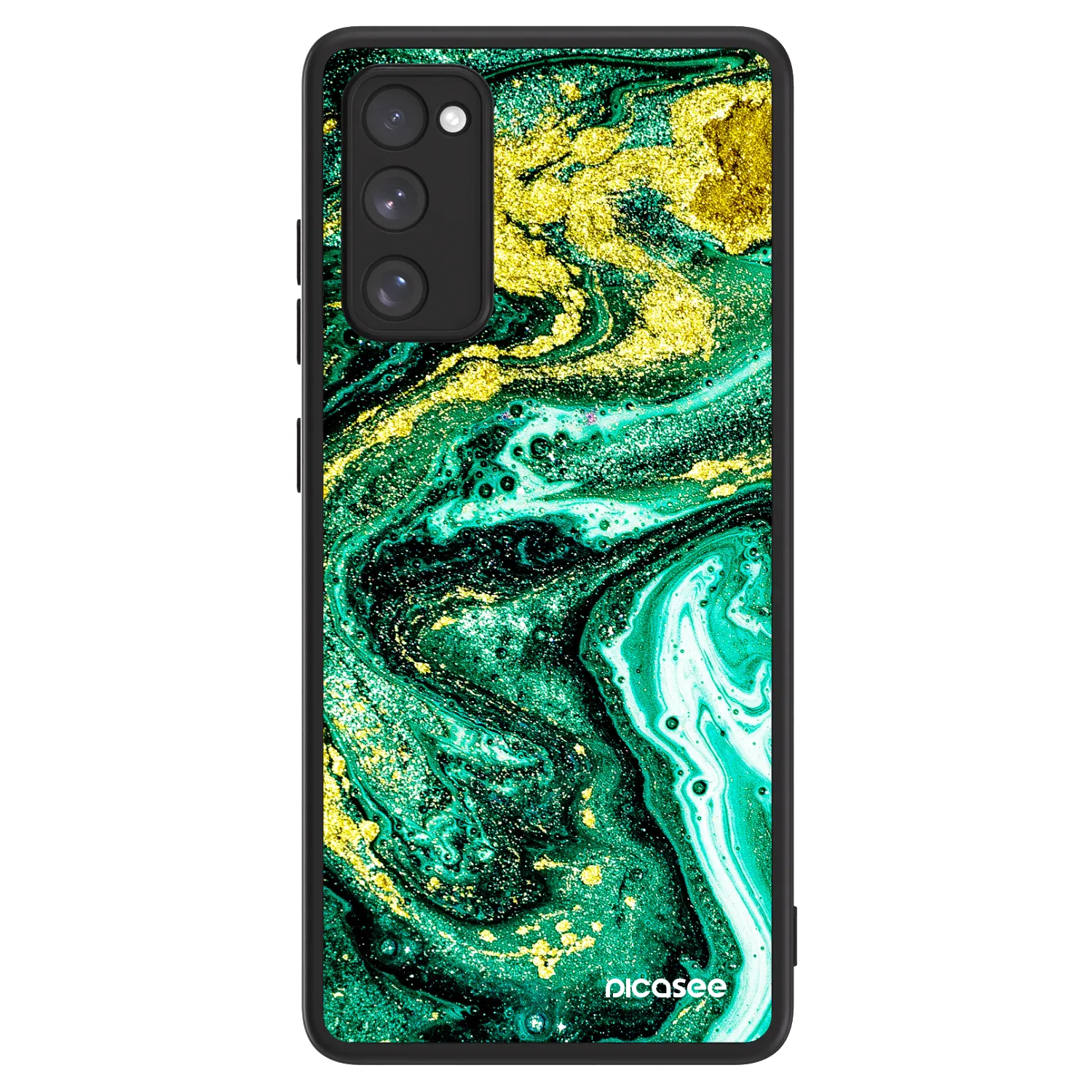 Picasee ULTIMATE CASE Samsung Galaxy S20 FE - készülékre - Green Gold