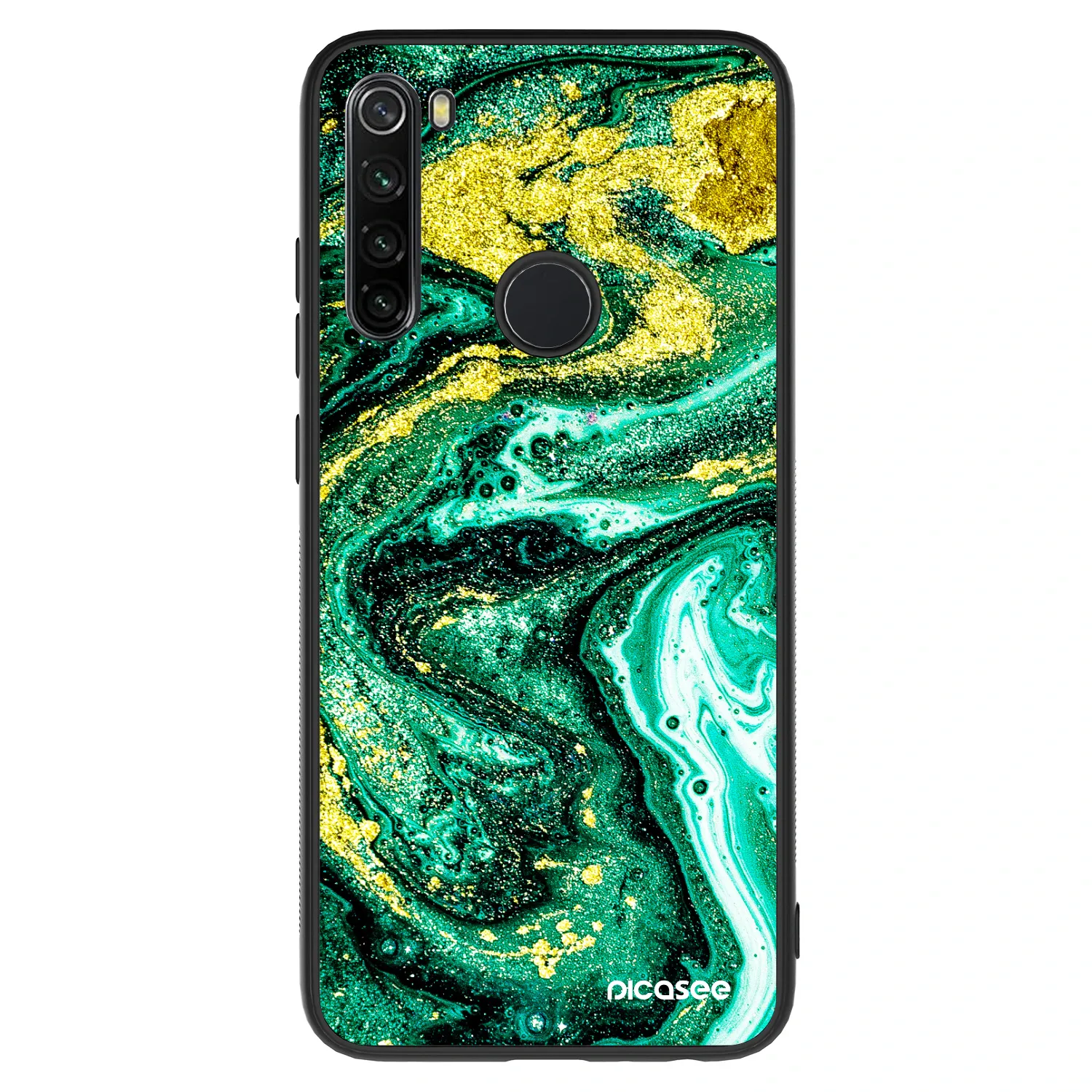 Picasee ULTIMATE CASE Xiaomi Redmi Note 8 - készülékre - Green Gold