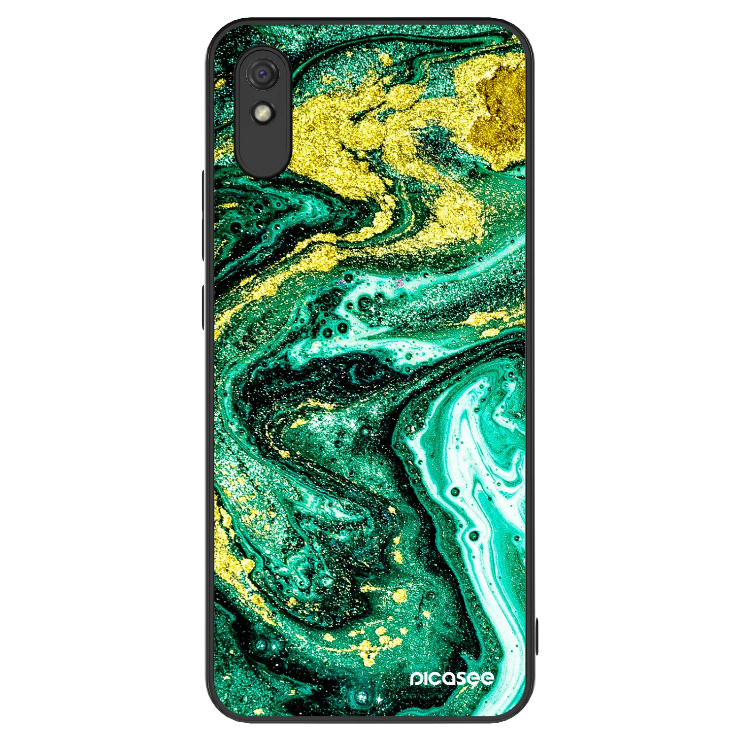 Picasee ULTIMATE CASE Xiaomi Redmi 9A - készülékre - Green Gold
