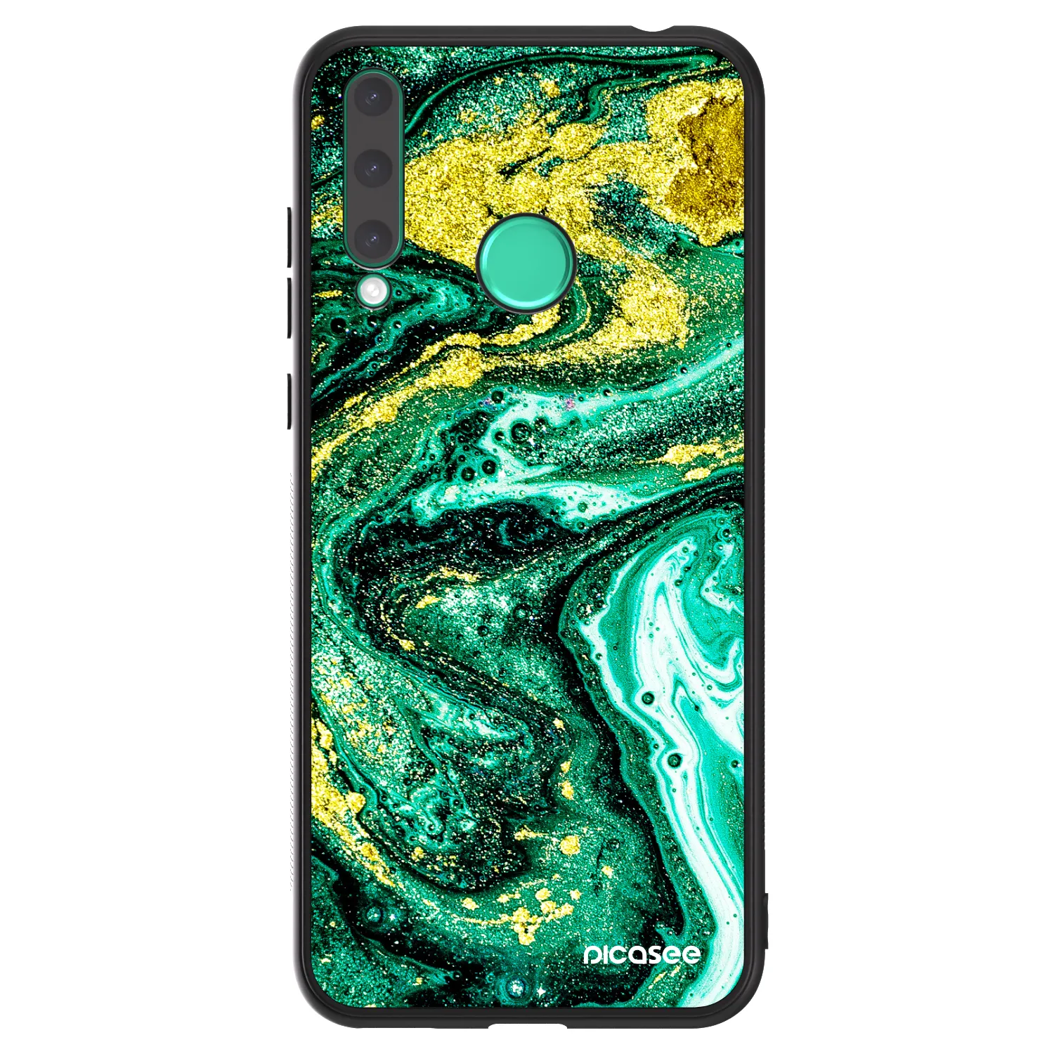 Picasee ULTIMATE CASE Honor 20 Lite - készülékre - Green Gold