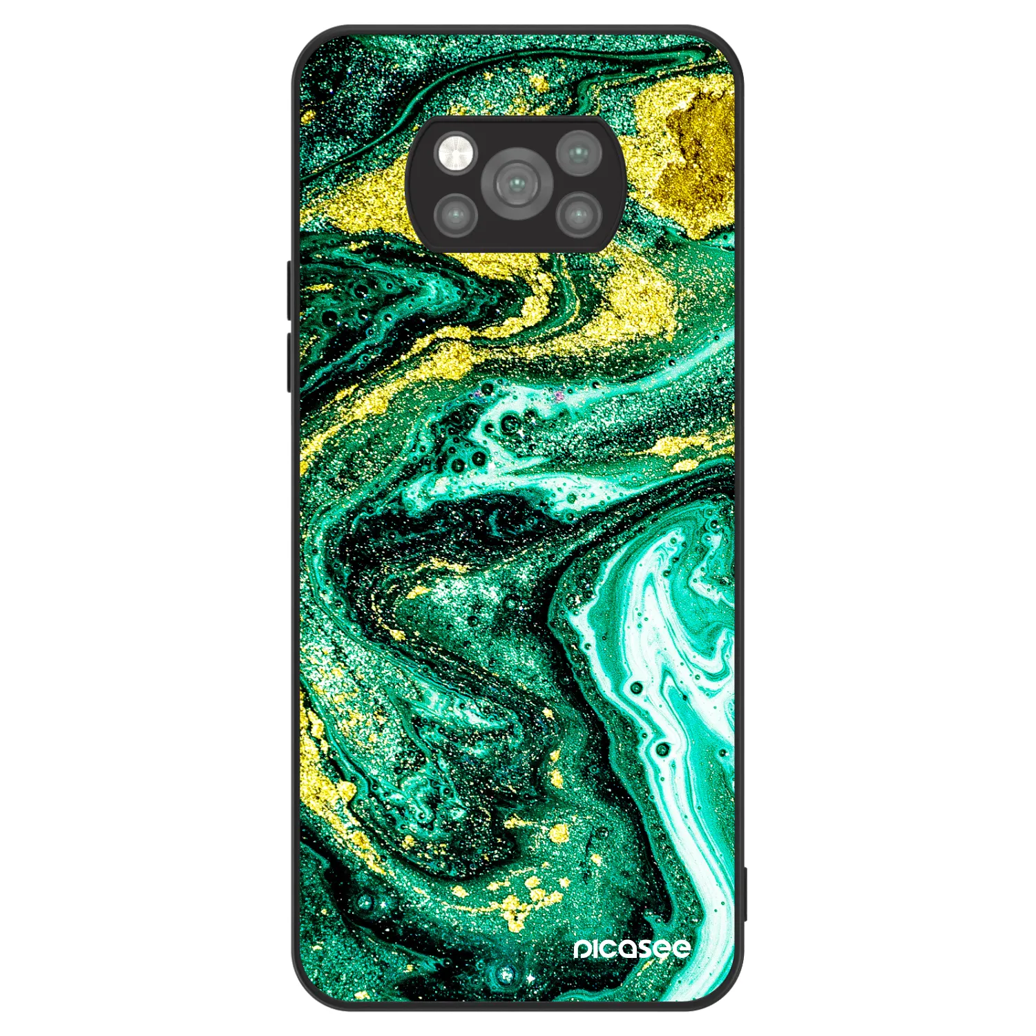Picasee ULTIMATE CASE Xiaomi Poco X3 Pro - készülékre - Green Gold