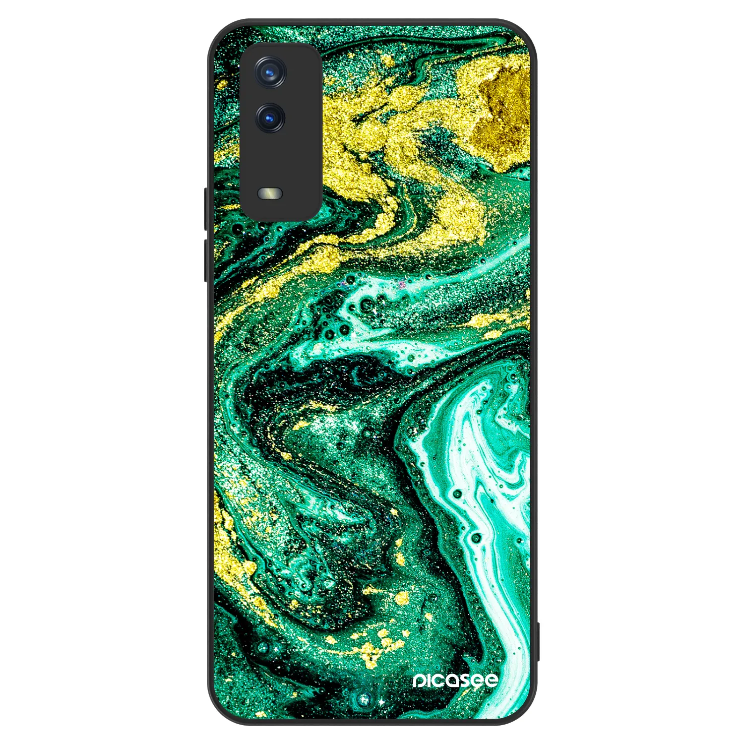 Picasee ULTIMATE CASE Vivo Y11s - készülékre - Green Gold