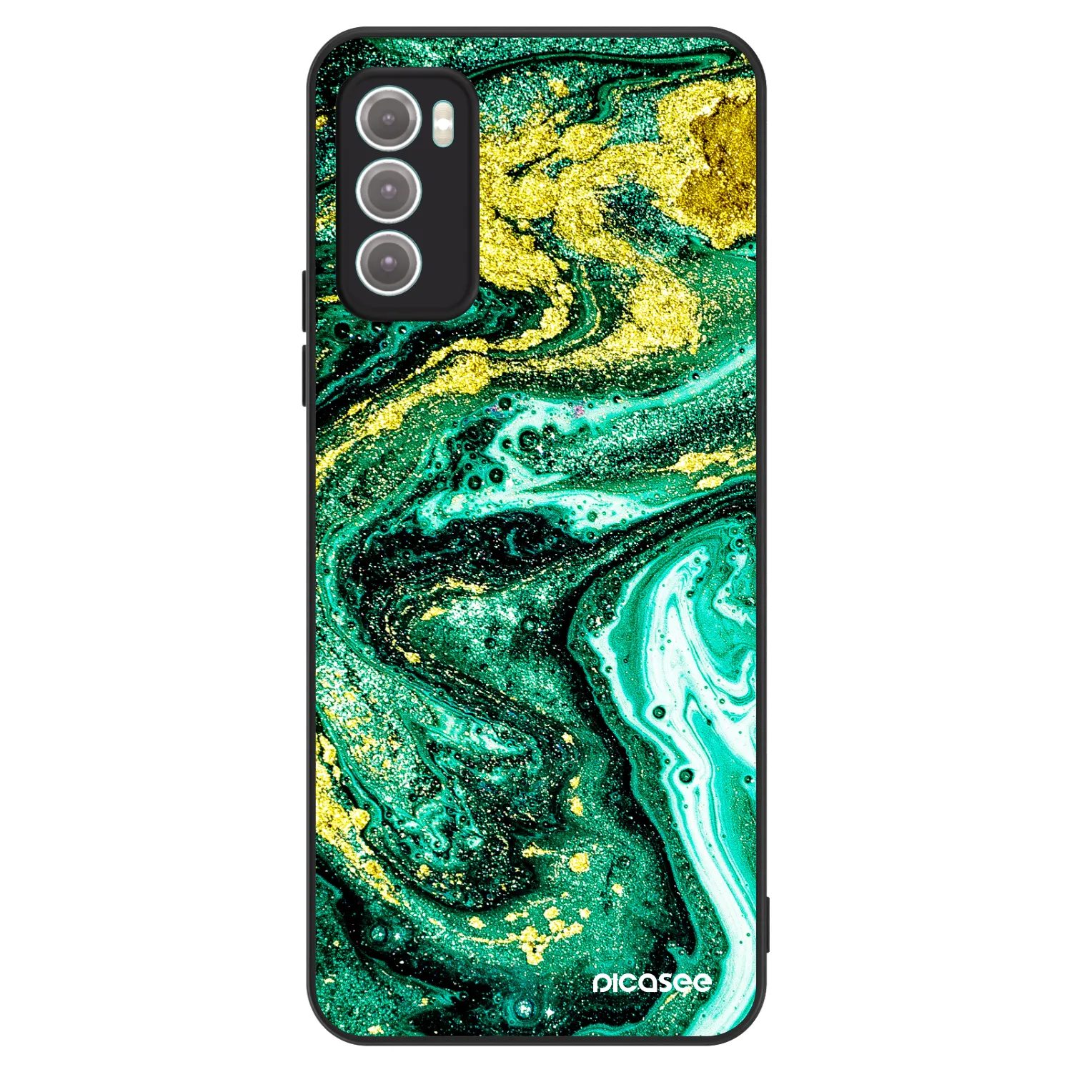 Picasee ULTIMATE CASE Motorola Moto G60 - készülékre - Green Gold