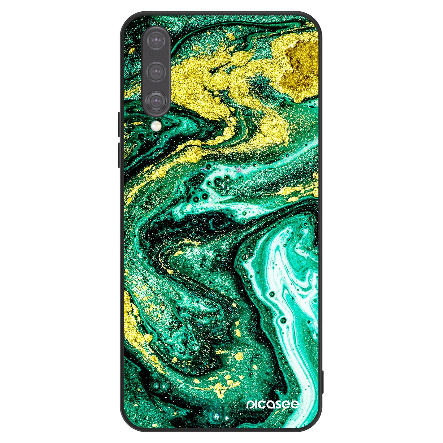 Picasee ULTIMATE CASE Huawei P20 Pro - készülékre - Green Gold
