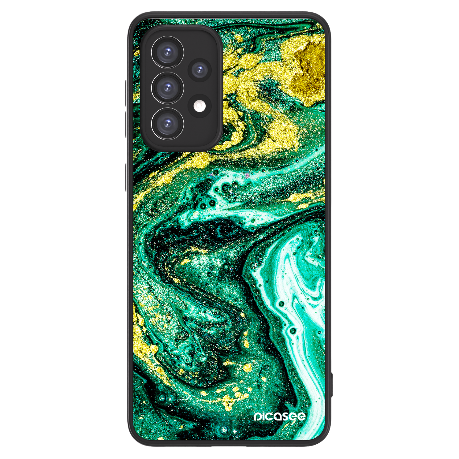 Picasee ULTIMATE CASE Samsung Galaxy A33 5G A336 - készülékre - Green Gold