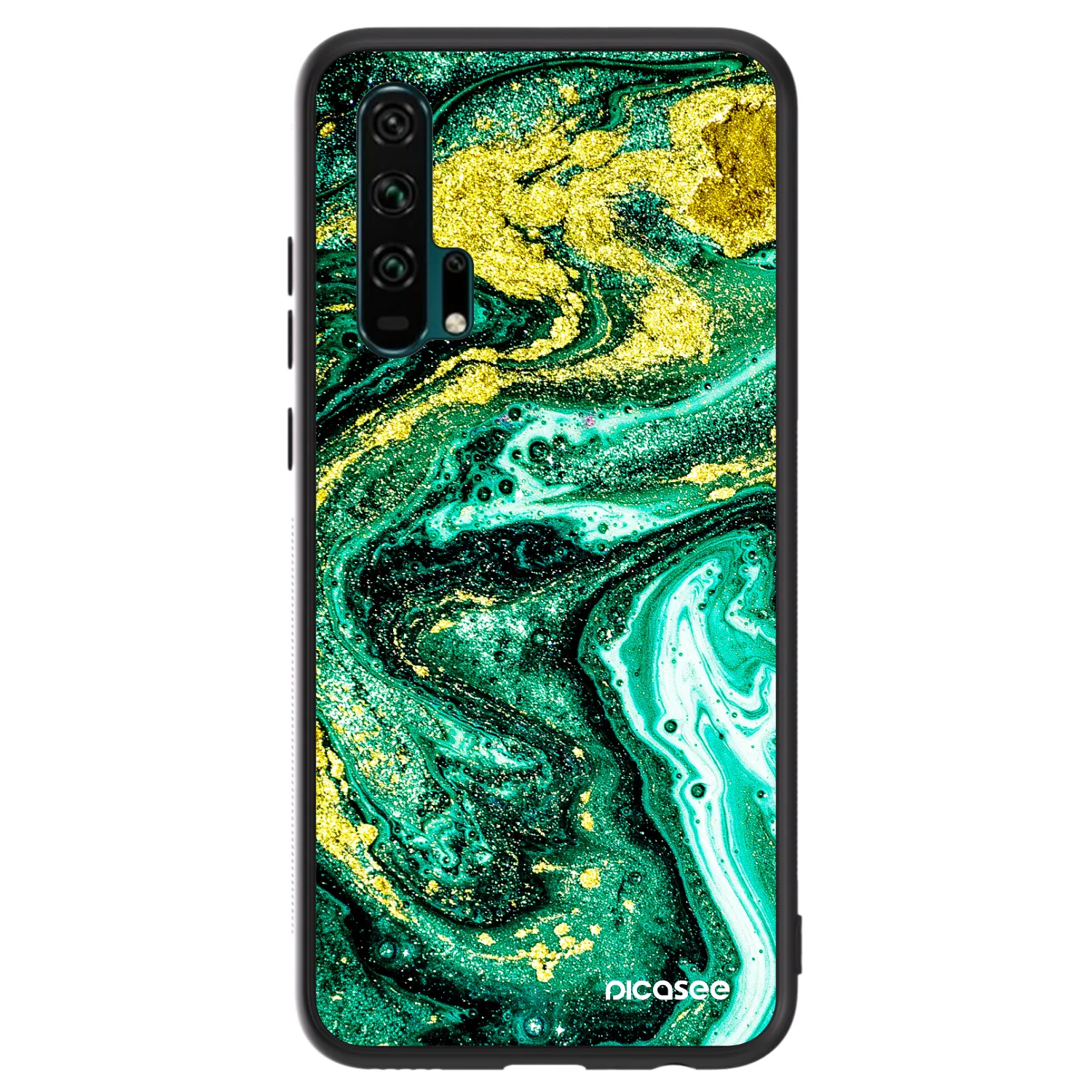 Picasee ULTIMATE CASE Honor 20 Pro - készülékre - Green Gold