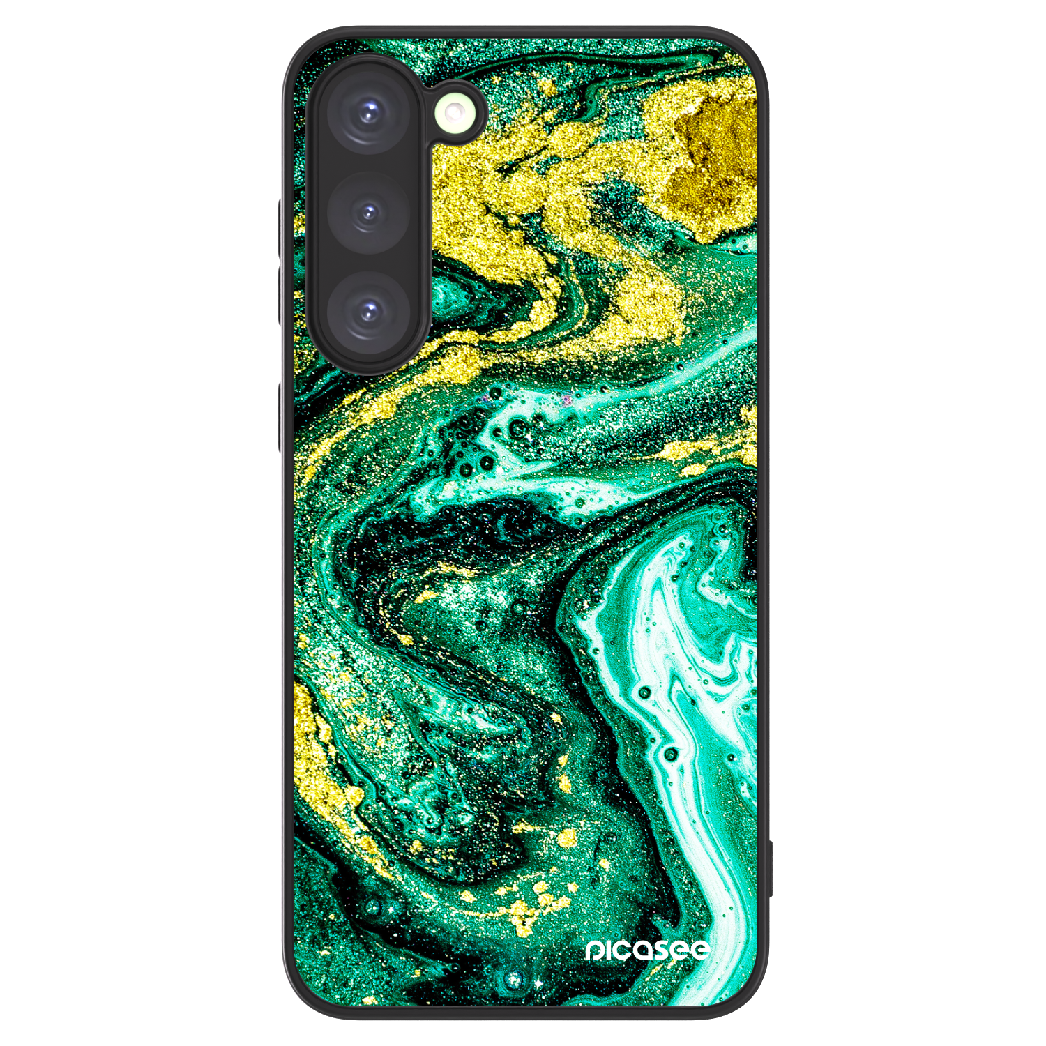 Picasee ULTIMATE CASE Samsung Galaxy S23+ 5G - készülékre - Green Gold