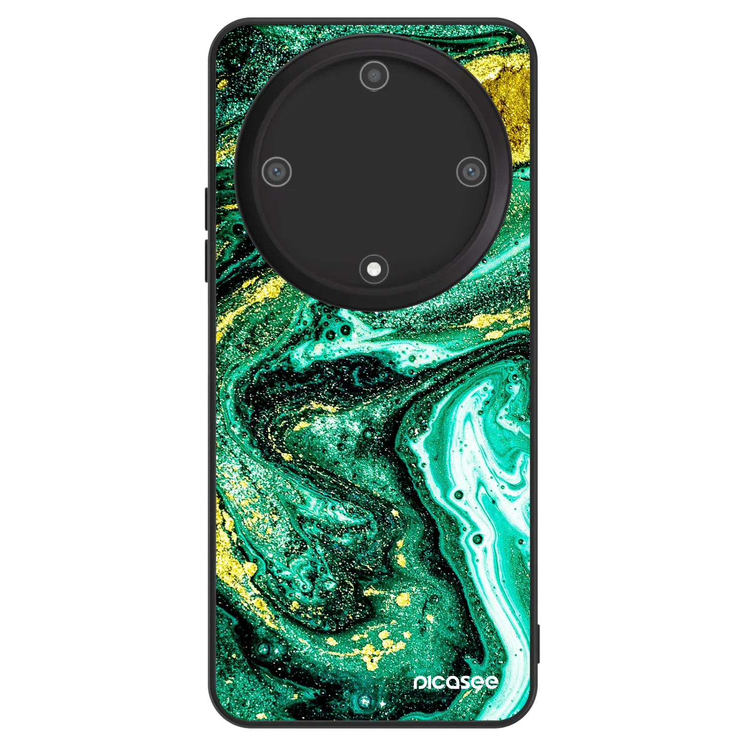 Picasee ULTIMATE CASE Honor Magic5 Lite 5G - készülékre - Green Gold