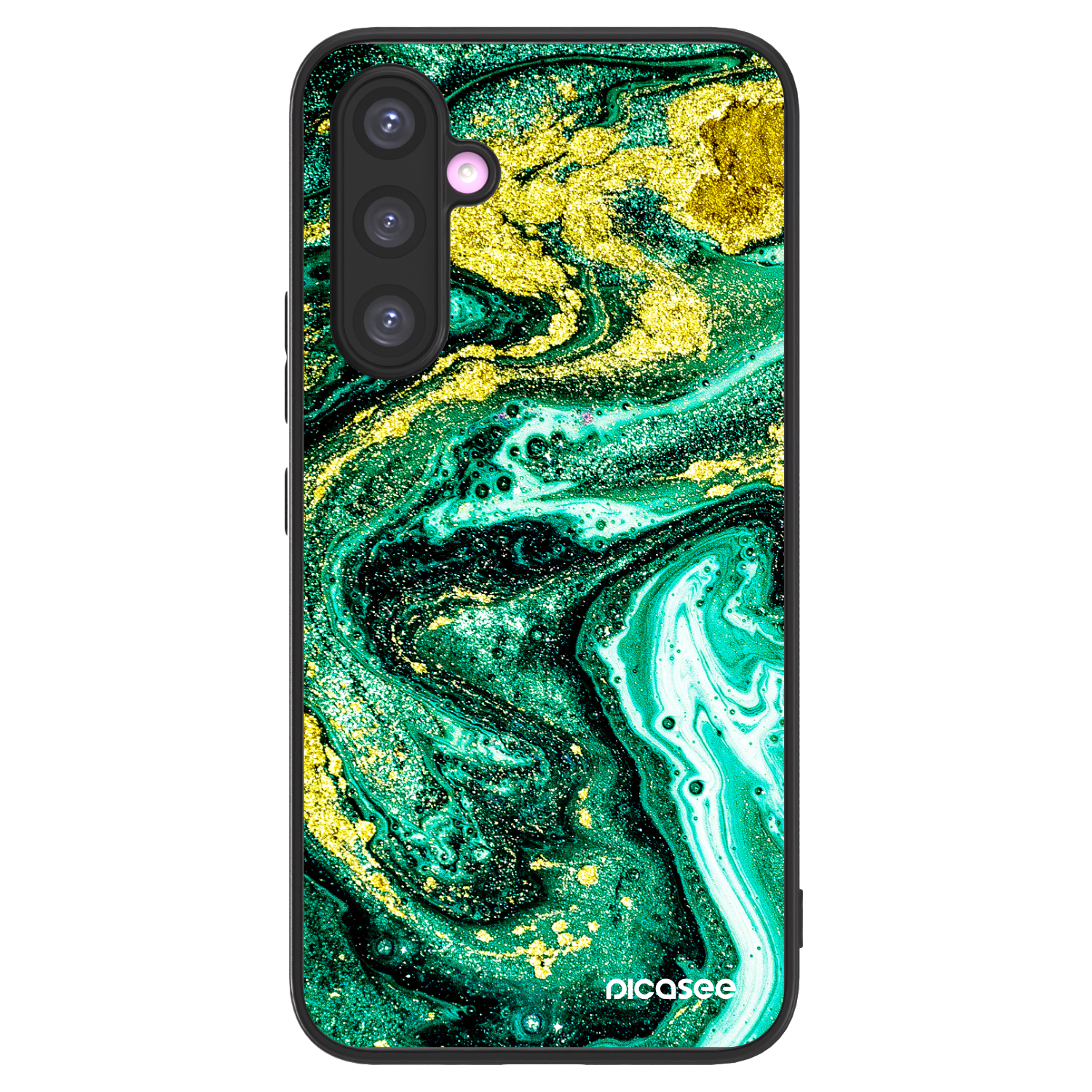 Picasee ULTIMATE CASE Samsung Galaxy A54 5G A546B - készülékre - Green Gold