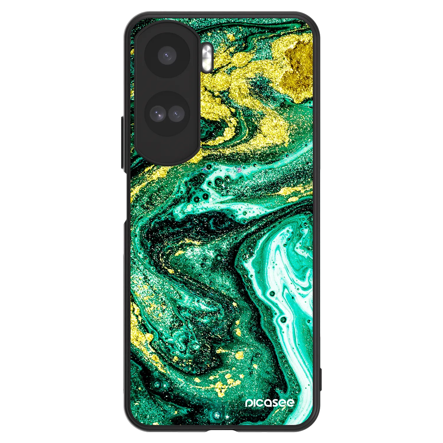 Picasee ULTIMATE CASE Honor 90 Lite 5G - készülékre - Green Gold