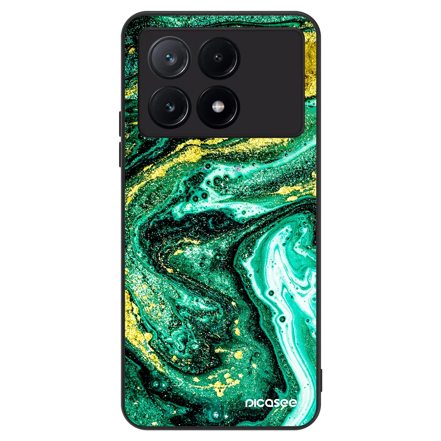 Picasee ULTIMATE CASE Xiaomi Poco X6 Pro - készülékre - Green Gold