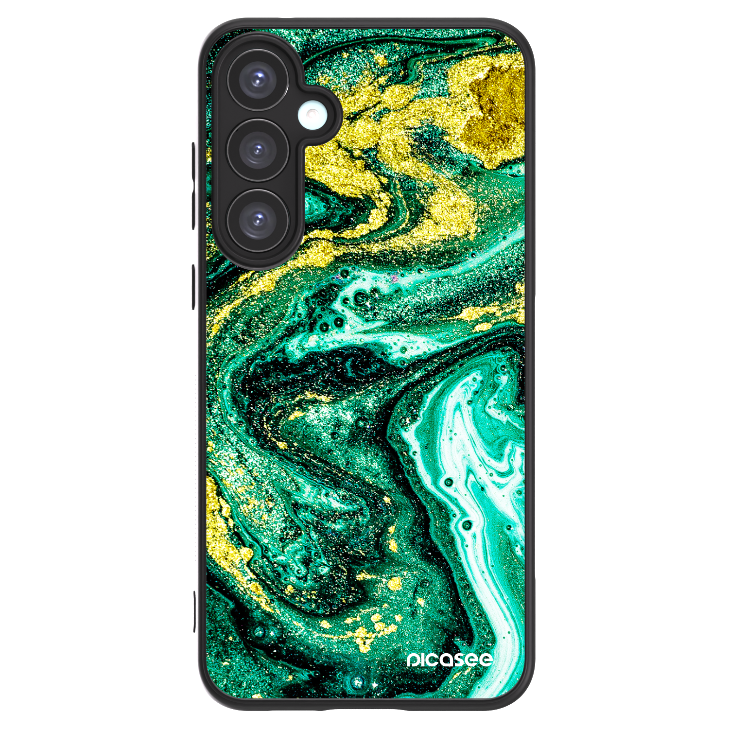 Picasee ULTIMATE CASE Samsung Galaxy A55 5G A556B - készülékre - Green Gold