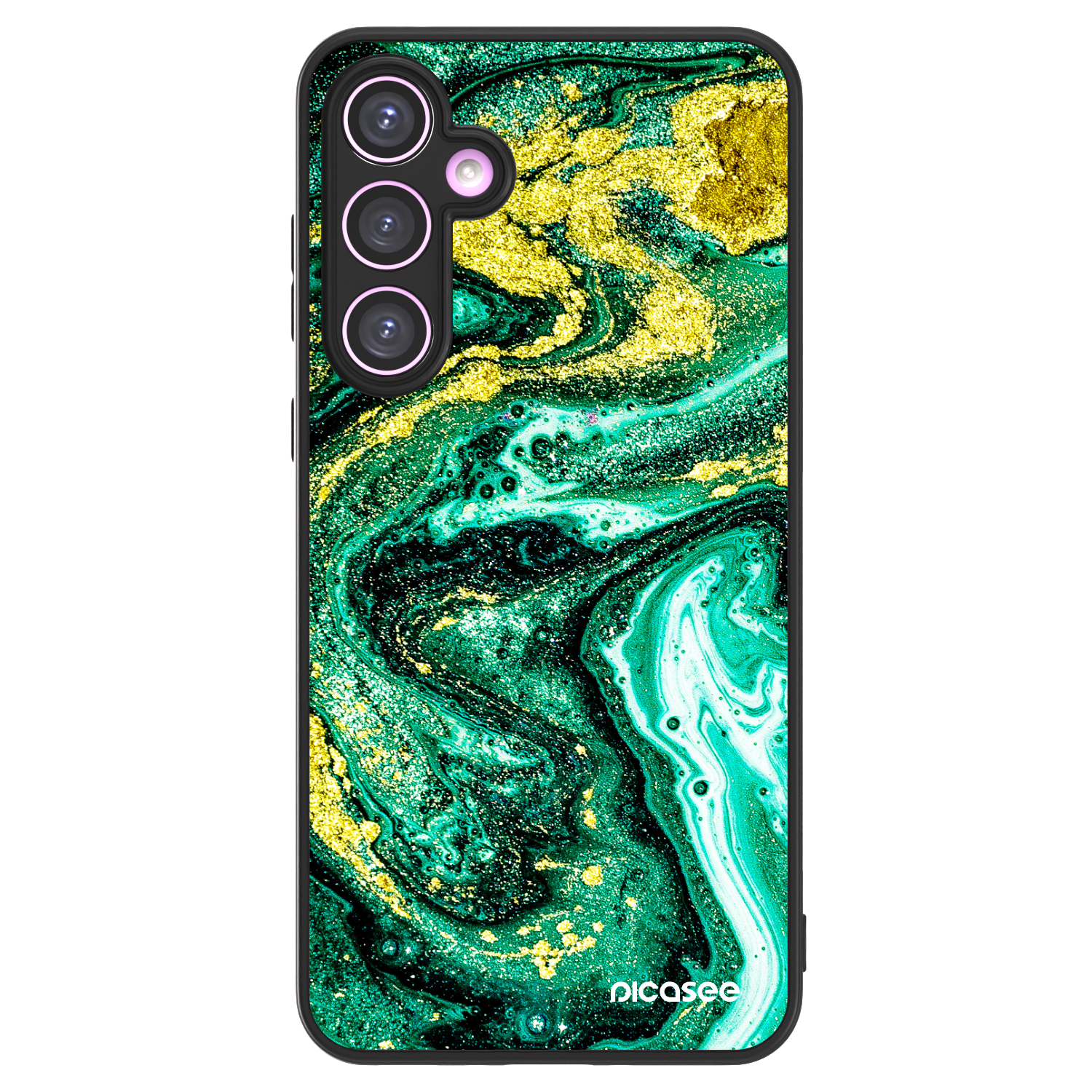 Picasee ULTIMATE CASE Samsung Galaxy A35 5G A356B - készülékre - Green Gold