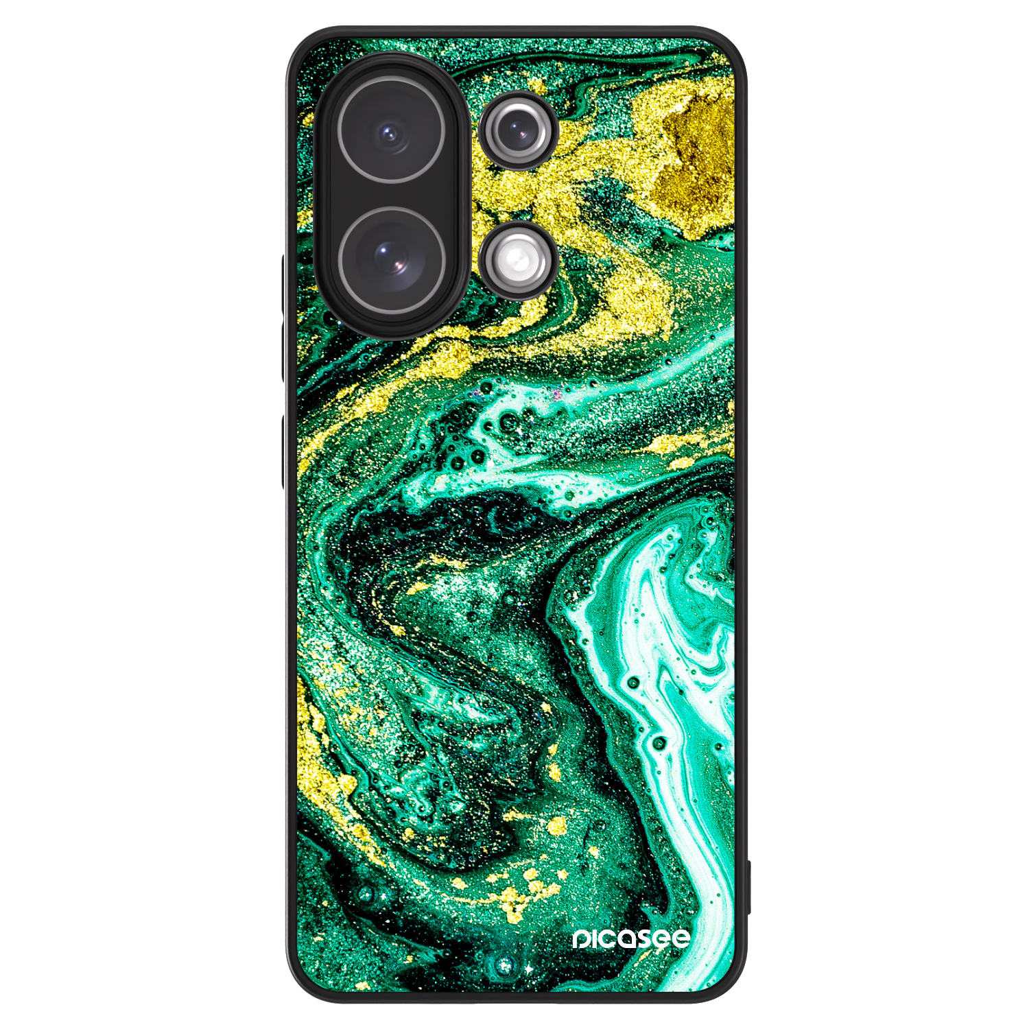Picasee ULTIMATE CASE Xiaomi Redmi Note 13 4G - készülékre - Green Gold