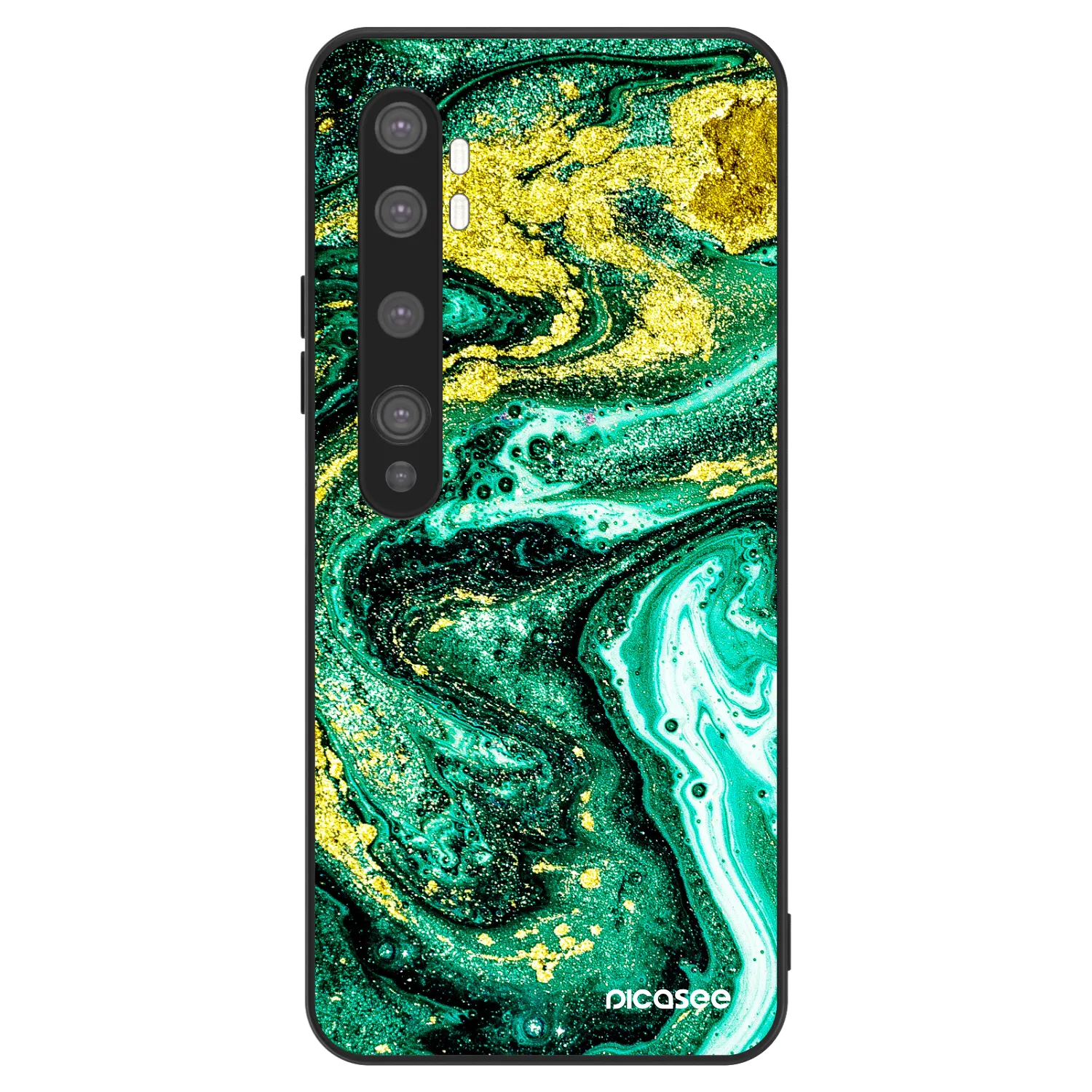 Picasee ULTIMATE CASE Xiaomi Mi Note 10 (Pro) - készülékre - Green Gold