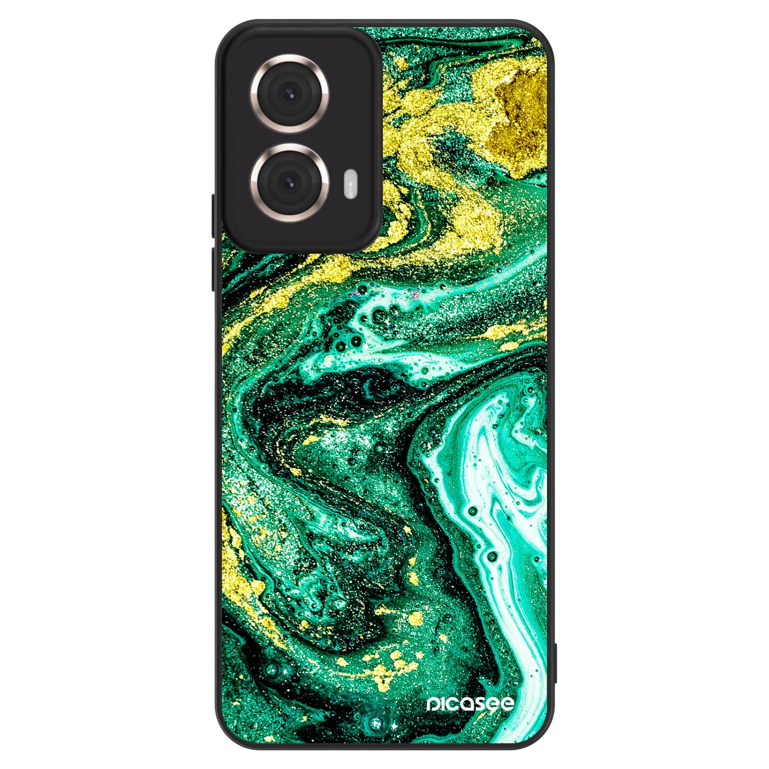 Picasee ULTIMATE CASE Motorola Moto G85 - készülékre - Green Gold
