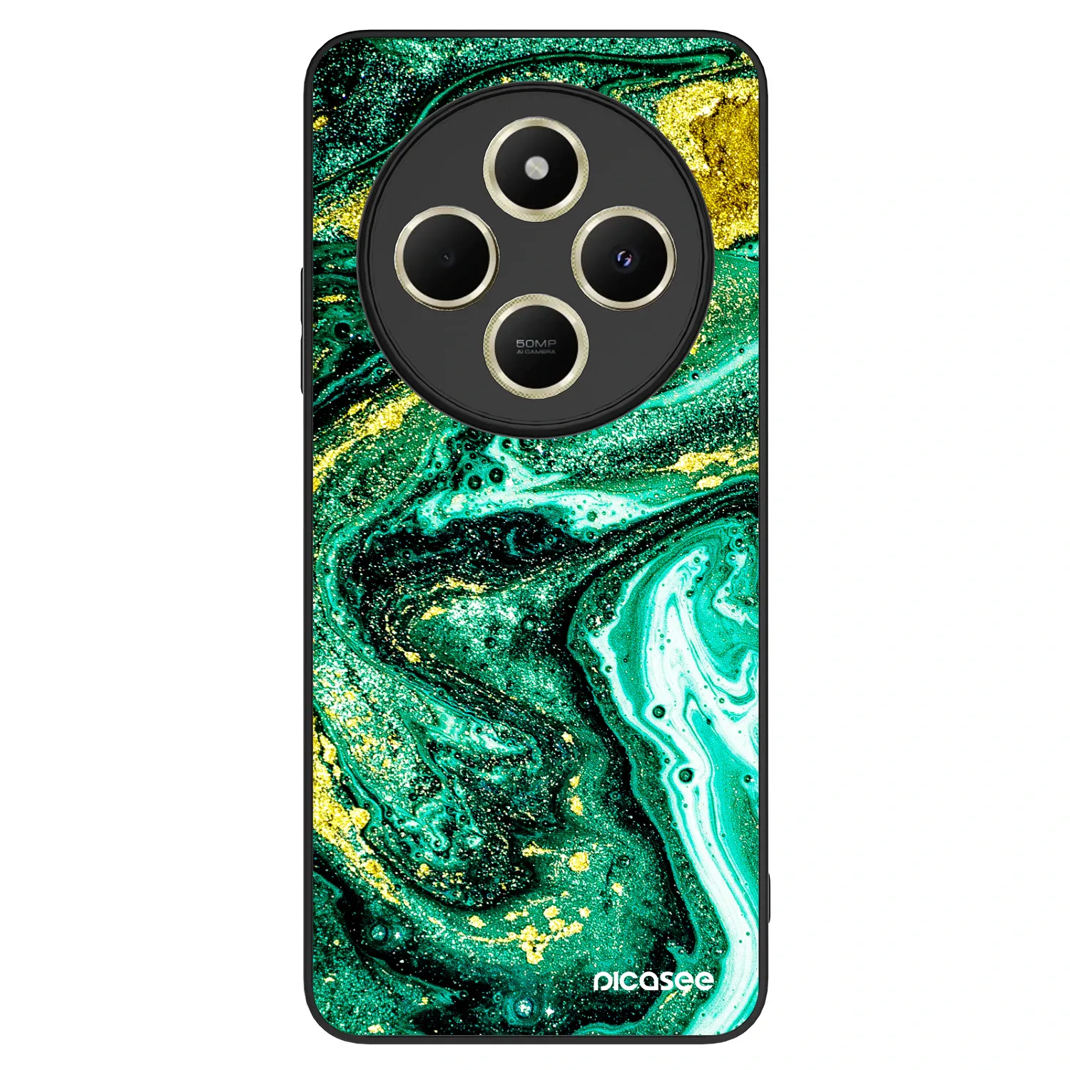 Picasee ULTIMATE CASE Xiaomi Redmi 14C - készülékre - Green Gold