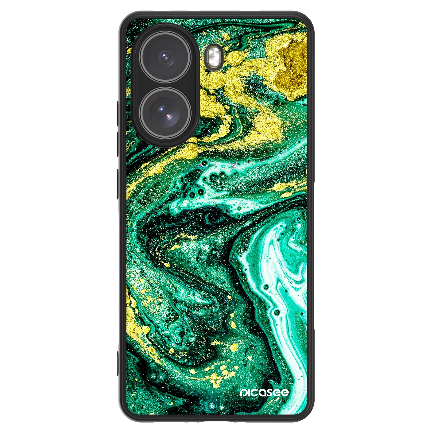 Picasee ULTIMATE CASE Xiaomi Poco X7 Pro 5G - készülékre - Green Gold
