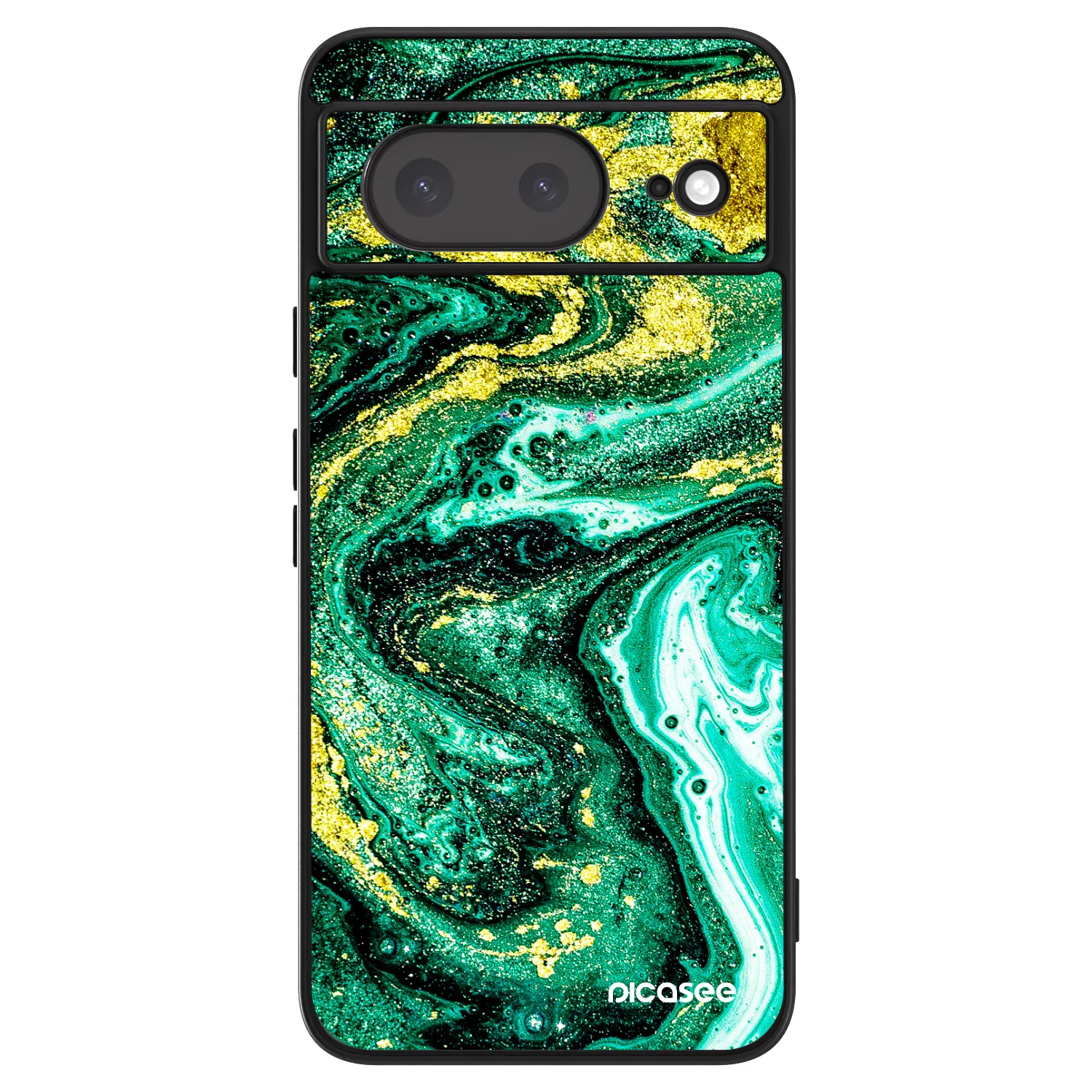 Picasee ULTIMATE CASE Google Pixel 8a - készülékre - Green Gold