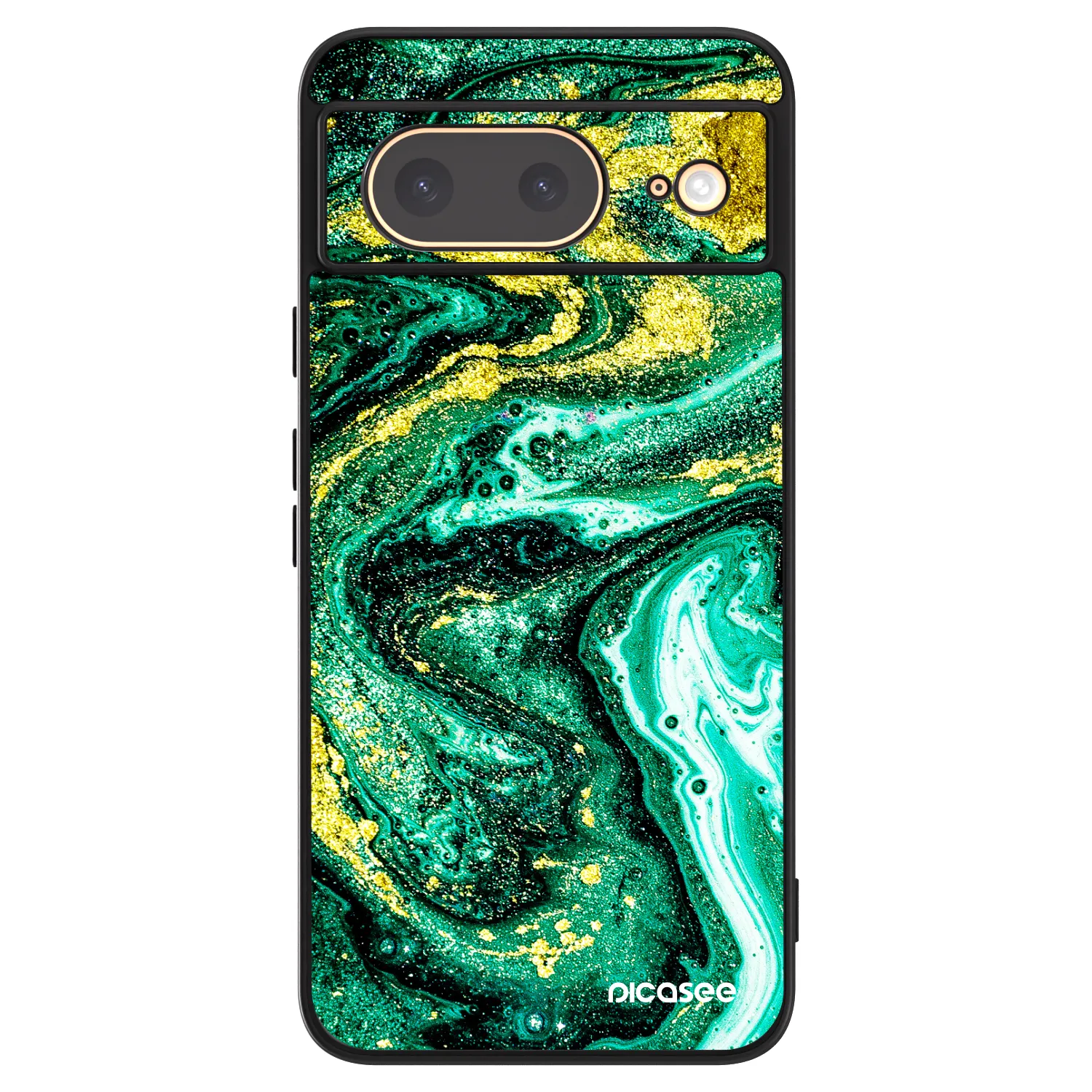 Picasee ULTIMATE CASE Google Pixel 8 - készülékre - Green Gold