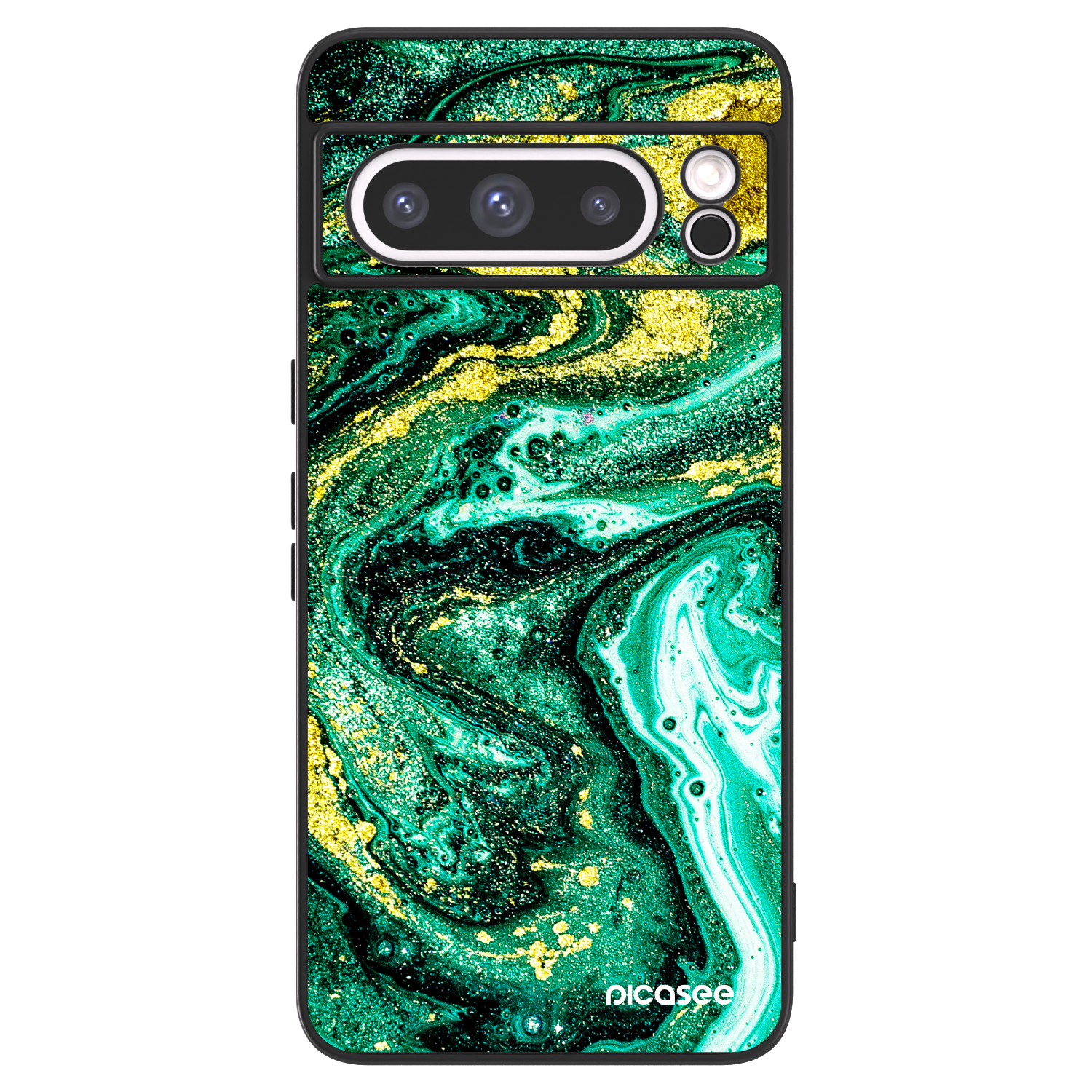 Picasee ULTIMATE CASE Google Pixel 8 Pro - készülékre - Green Gold