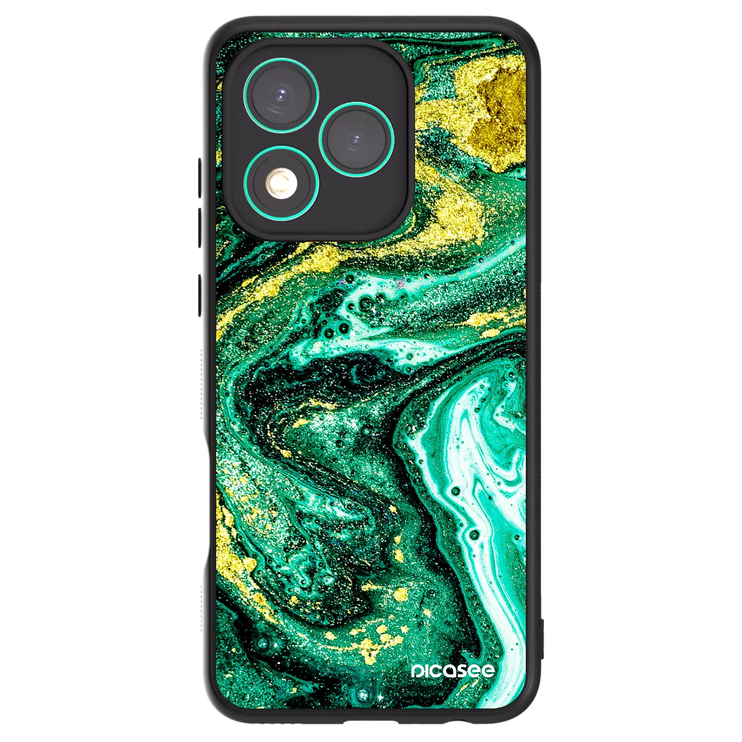 Picasee ULTIMATE CASE Honor 400 Lite 5G - készülékre - Green Gold