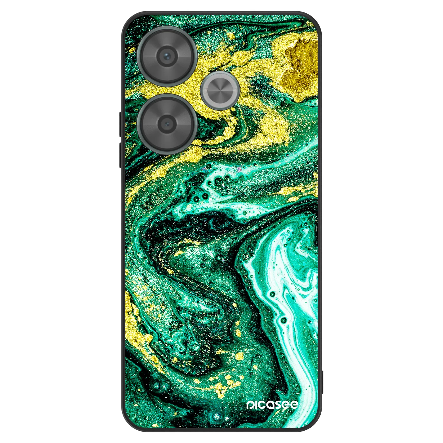 Picasee ULTIMATE CASE Xiaomi Poco F6 - készülékre - Green Gold