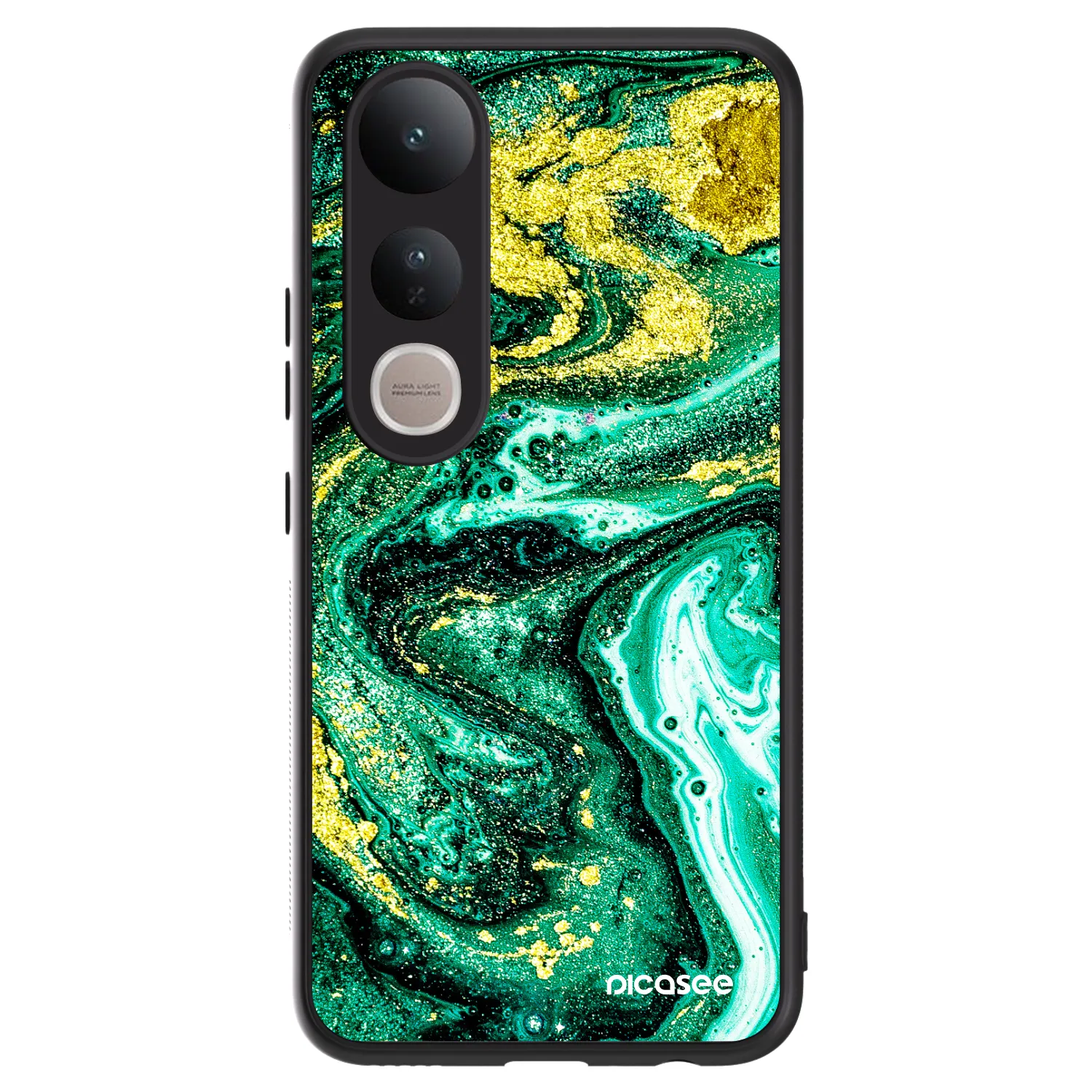 Picasee ULTIMATE CASE Vivo V50 Lite 5G - készülékre - Green Gold