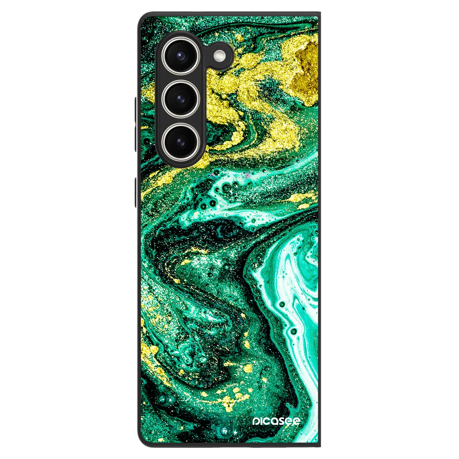 Picasee ULTIMATE CASE Samsung Galaxy Z Fold5 5G - készülékre - Green Gold