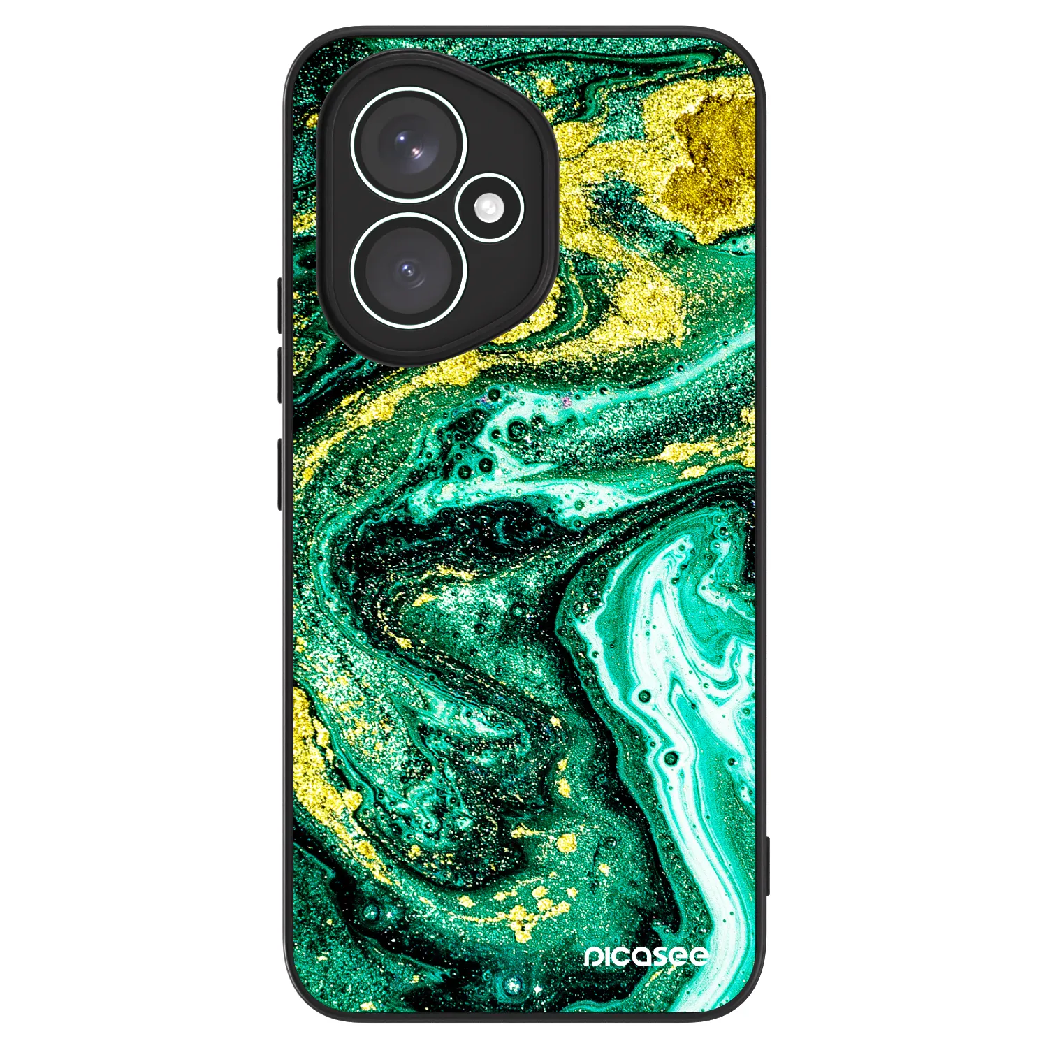 Picasee ULTIMATE CASE Honor 400 5G - készülékre - Green Gold