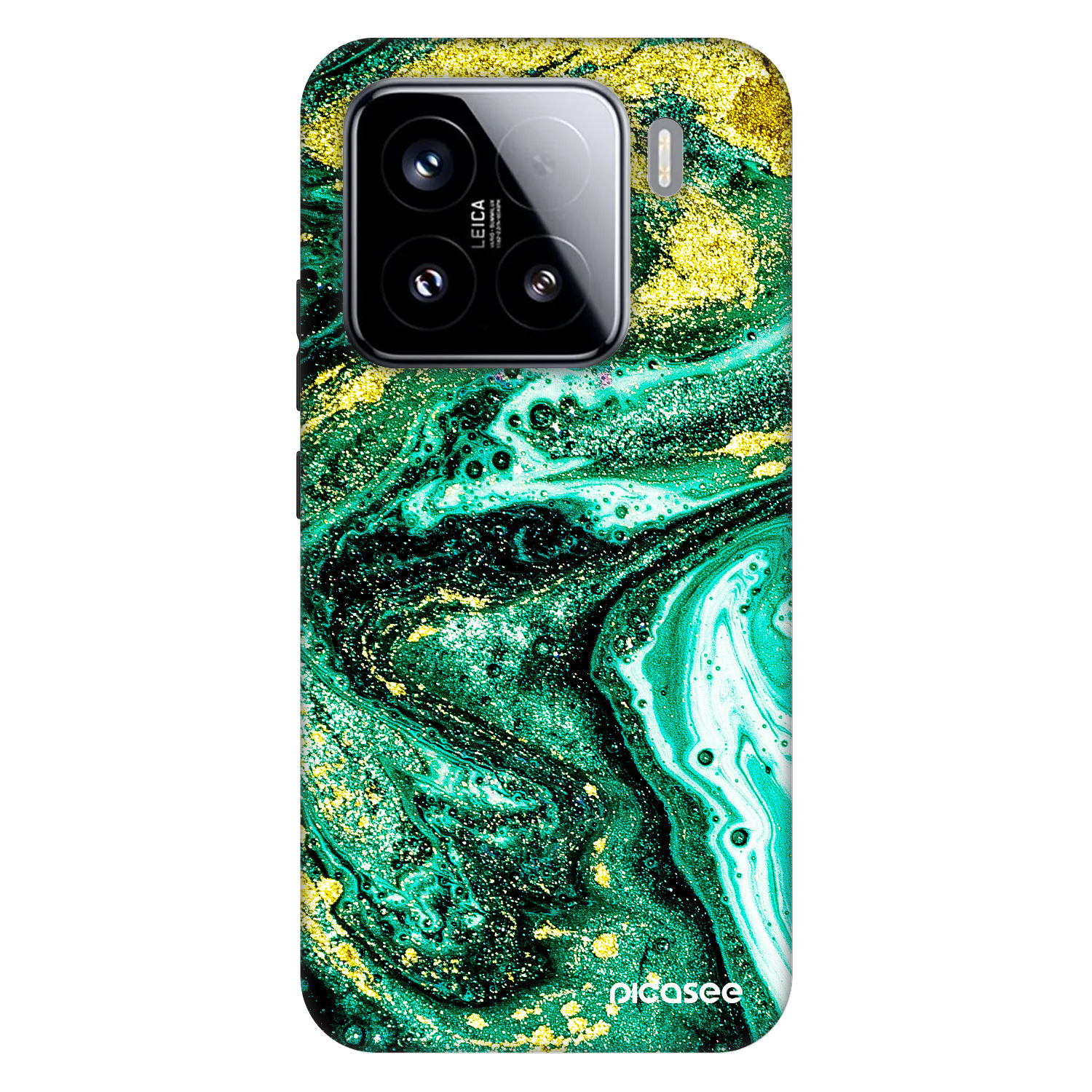 Picasee Fashion Case Xiaomi 15 - Green Gold