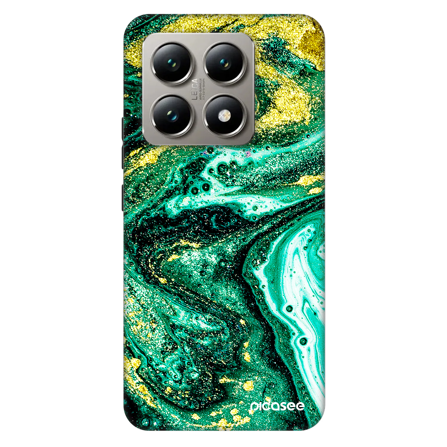 Picasee Fashion Case Xiaomi 14T - Green Gold